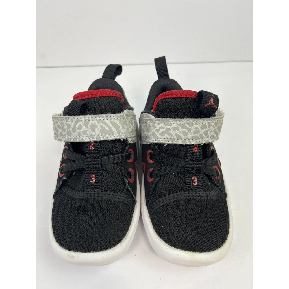 Air Jordan First Class Black Grey Cement Toddler Size 6C Shoes AJ7316-002